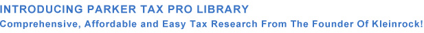 Federal Tax Research